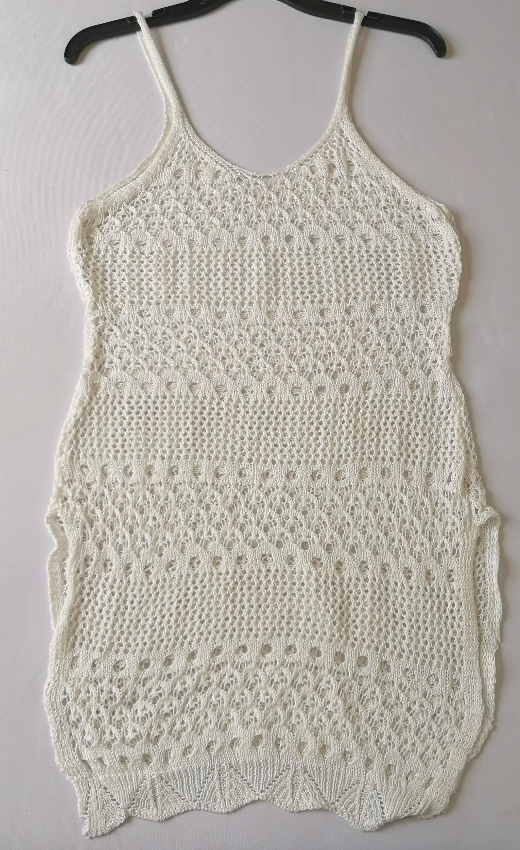 Blusa tejida larga con short
