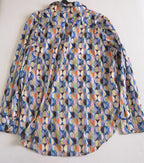 Blusa larga de algodón