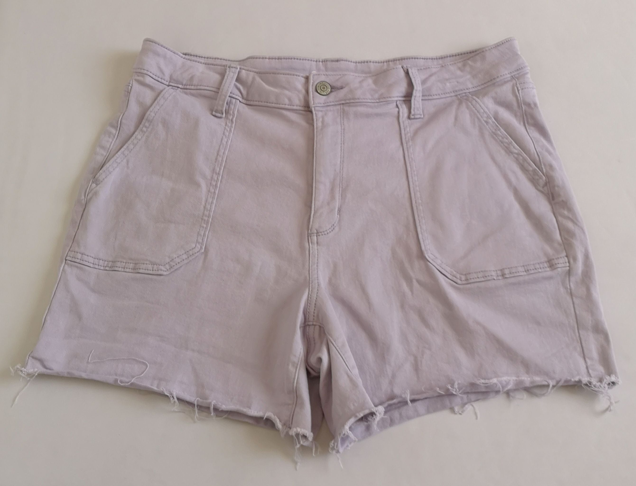 Blusa larga y short con bolsas
