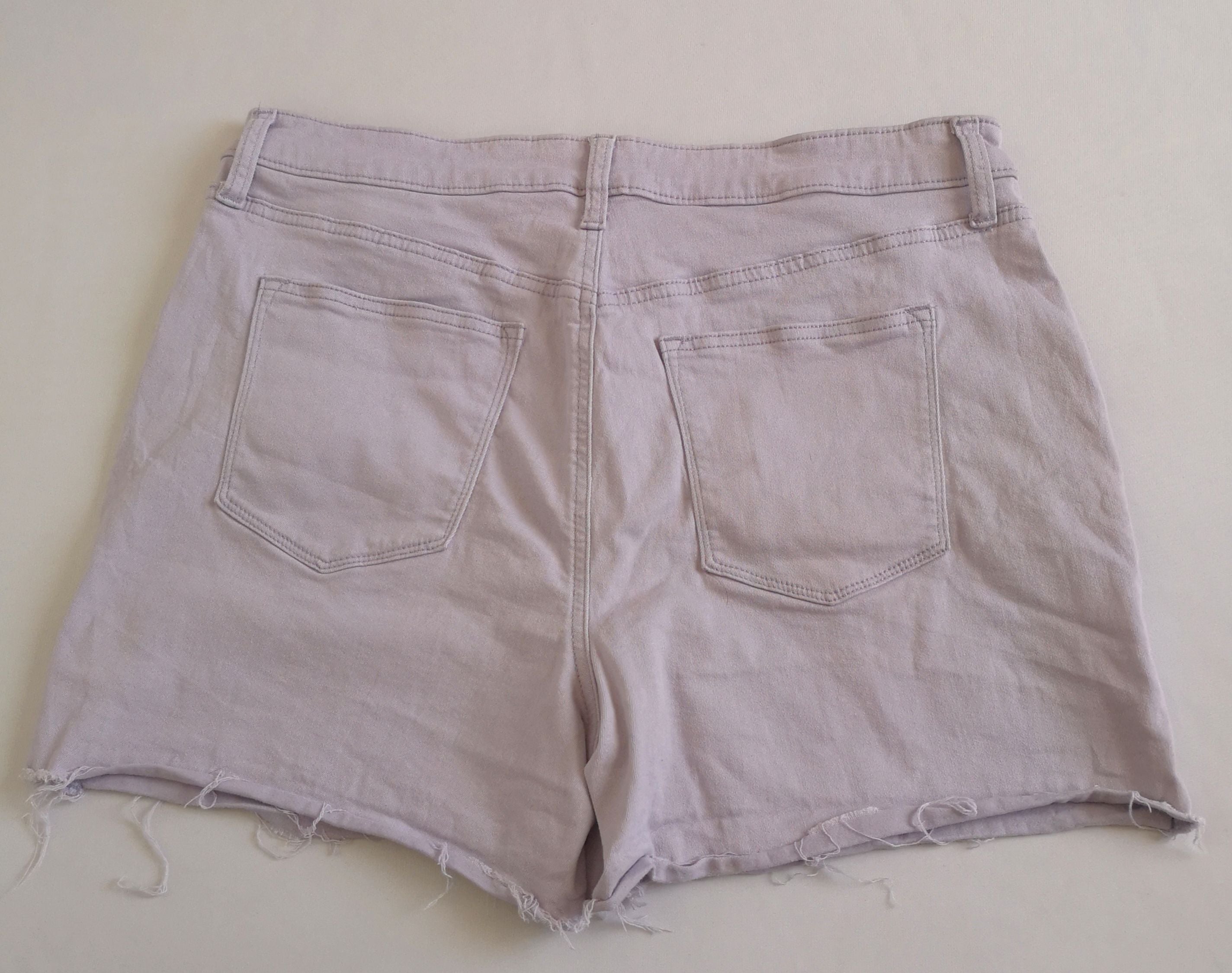 Blusa larga y short con bolsas