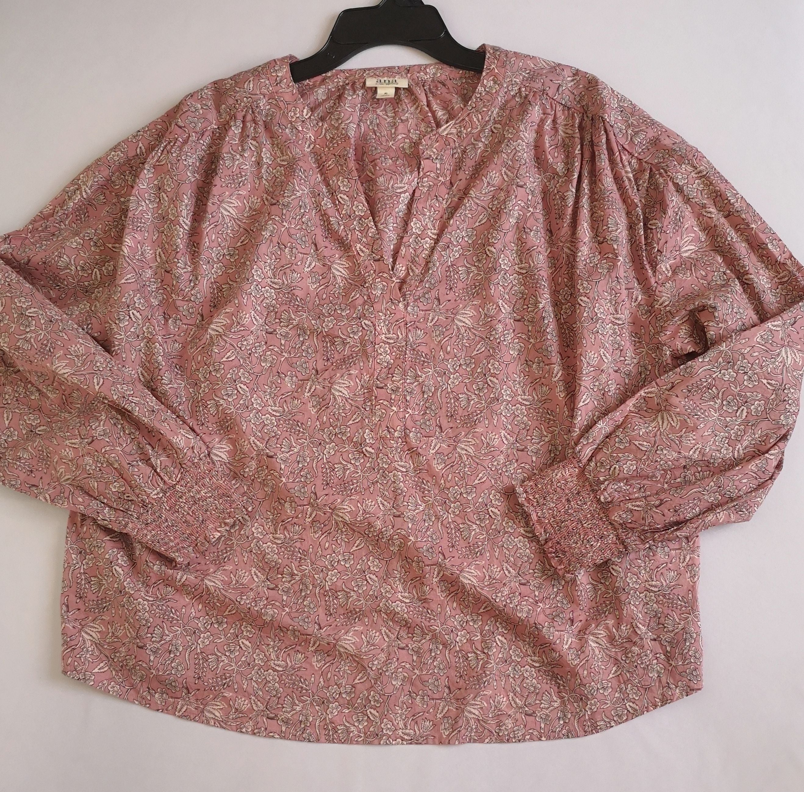 Blusa manga larga