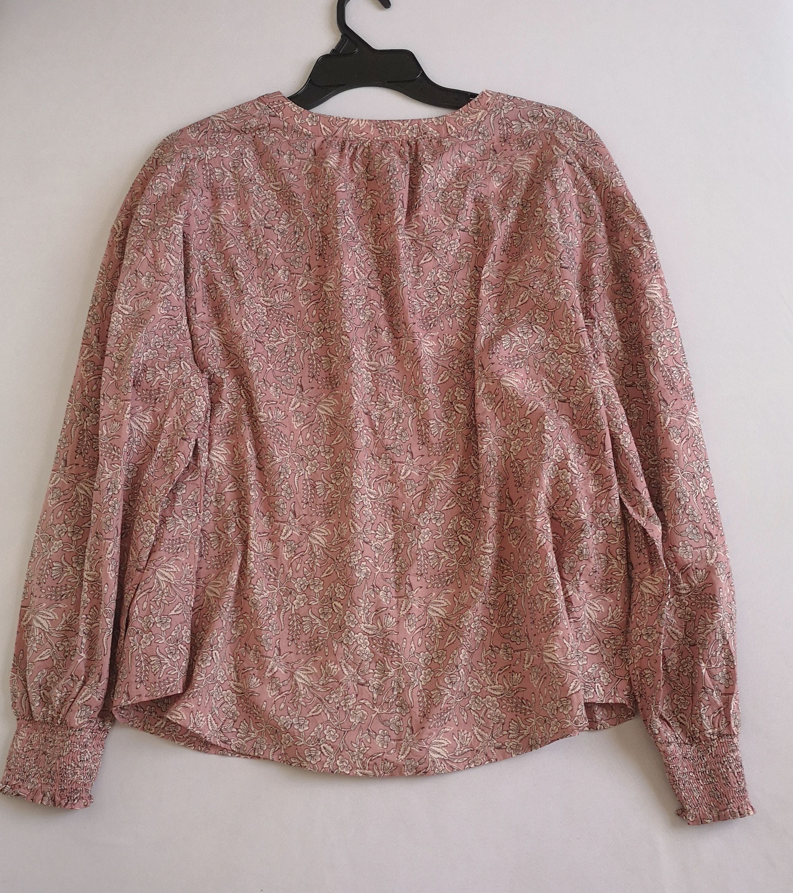 Blusa manga larga