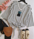 Blusa con nudo