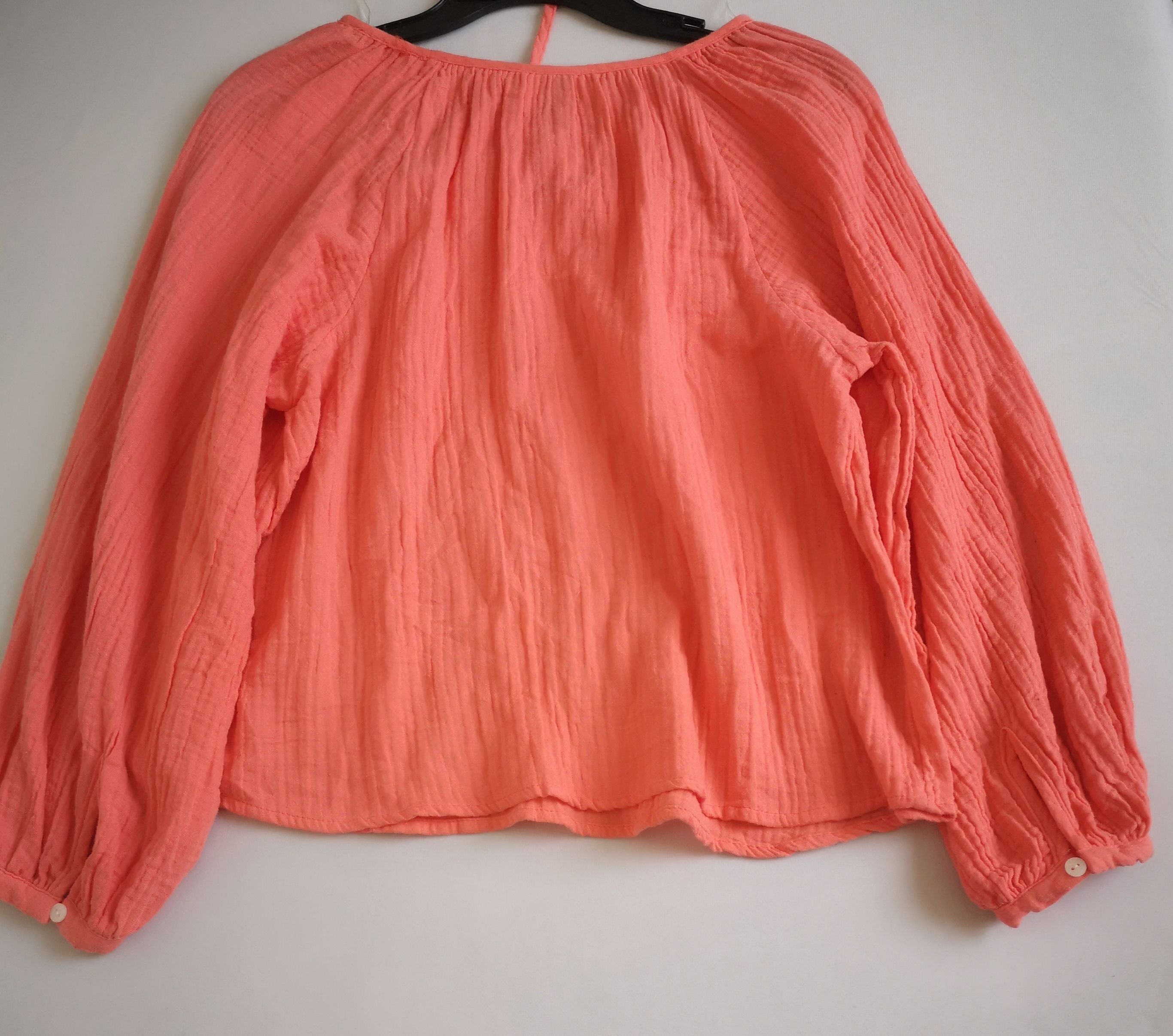 Maxifalda y blusa mangas bombachas ⚓