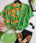 Blusa over size