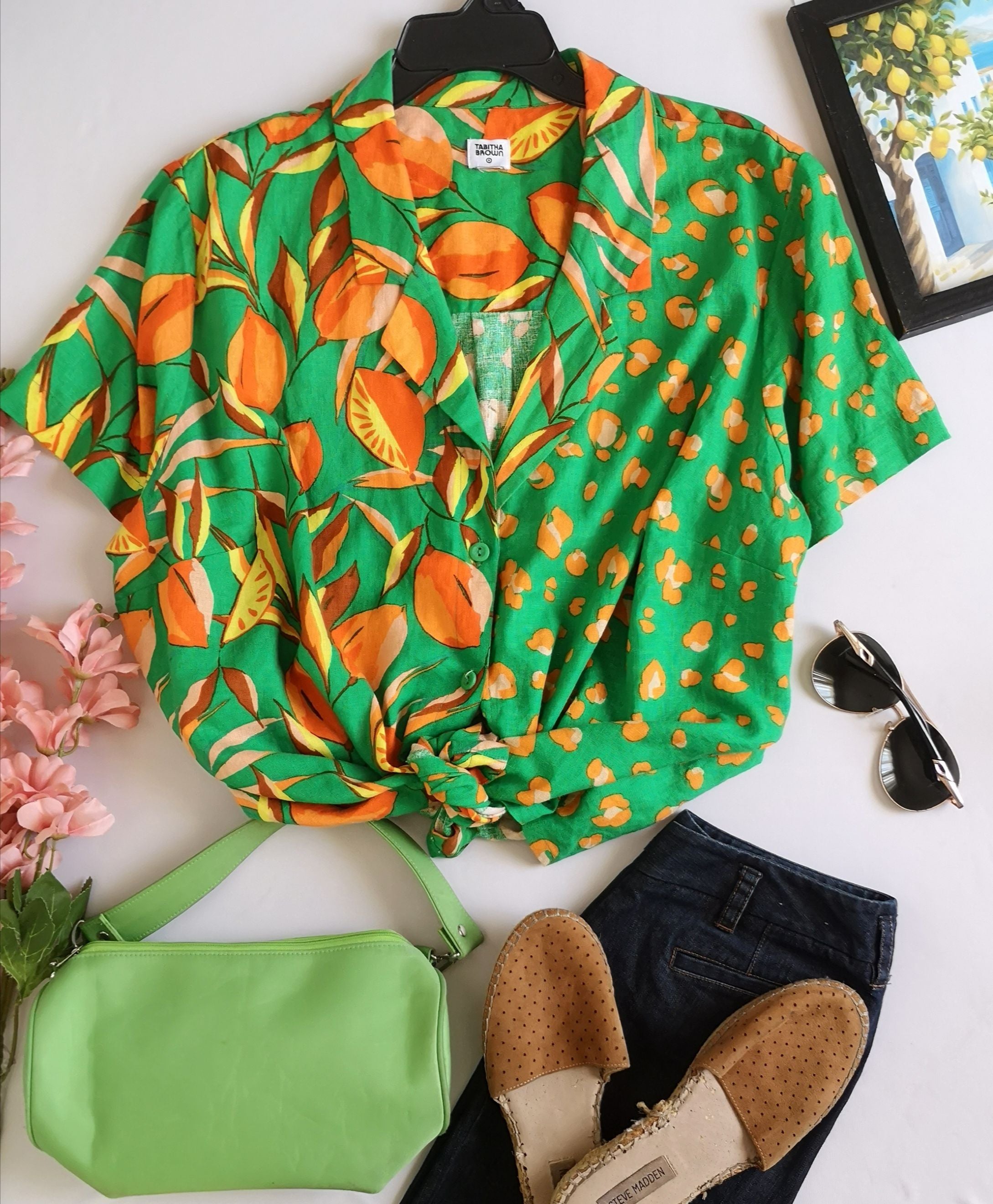 Blusa over size