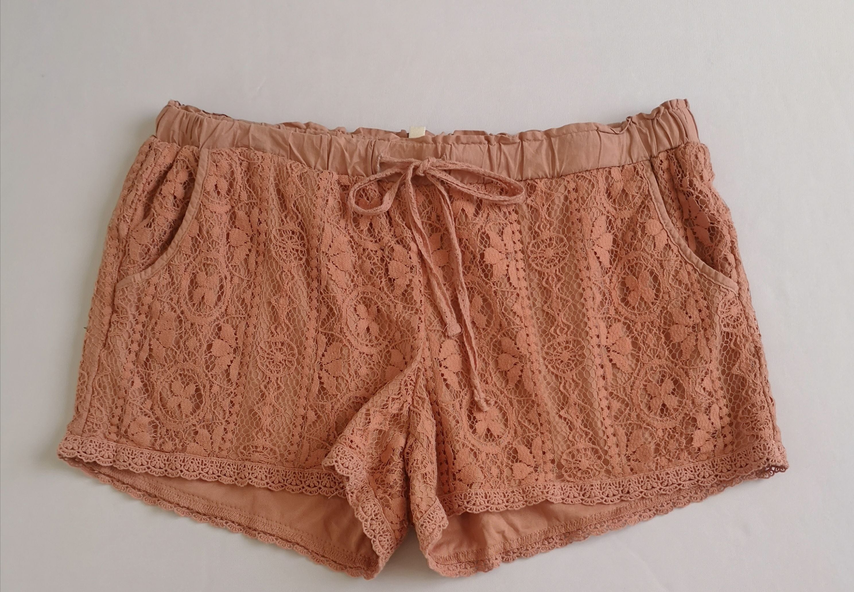 Blusa tipo boho y short