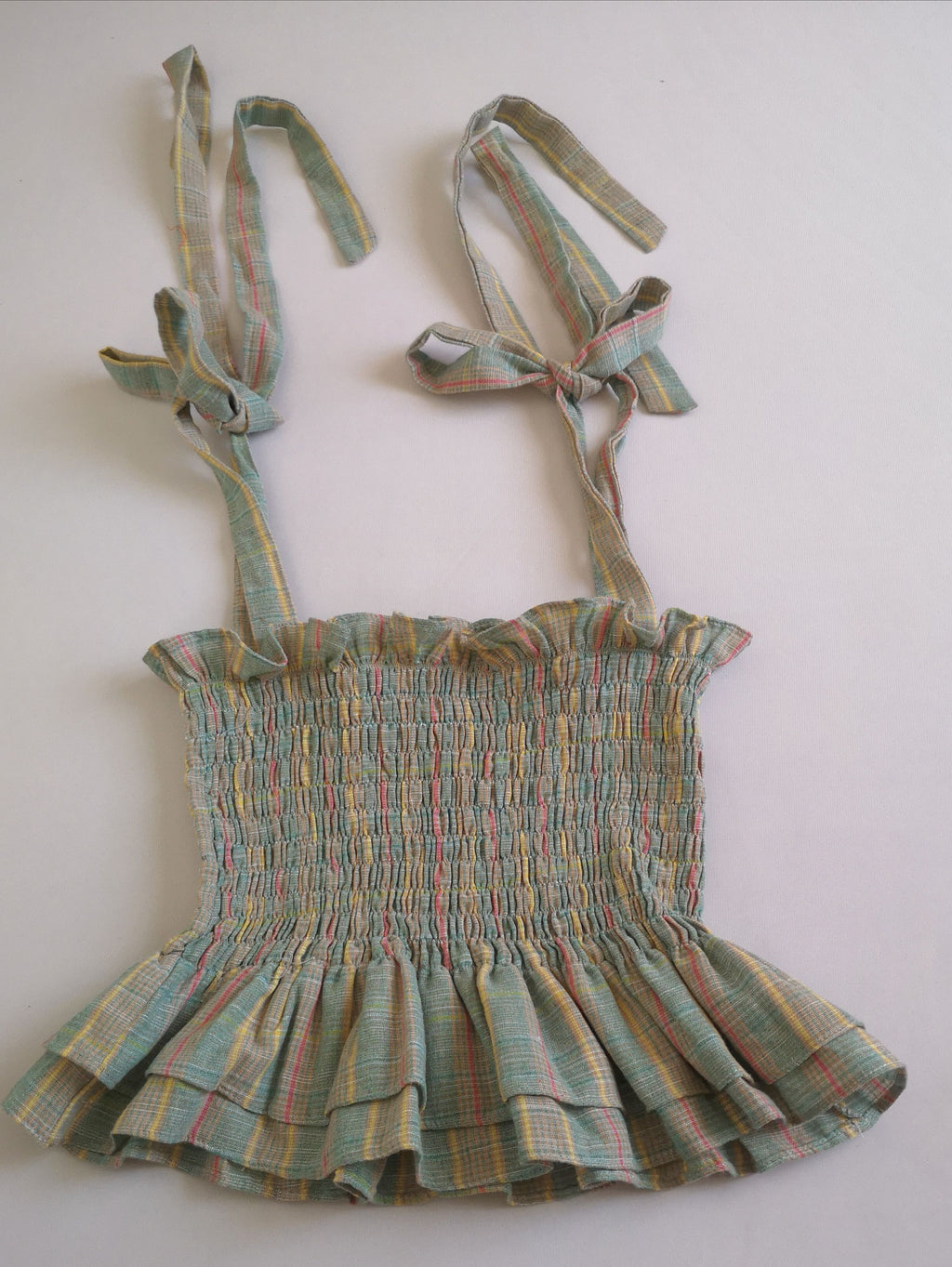 Blusa corrugada con short