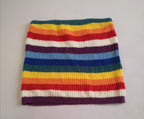 Short y blusa strapless tejida