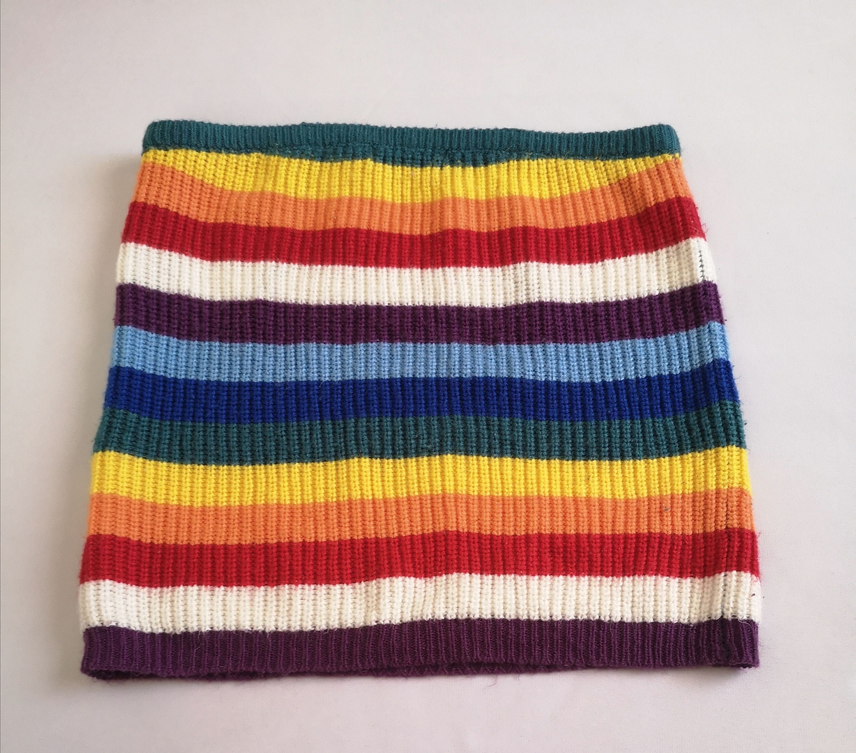 Short y blusa strapless tejida