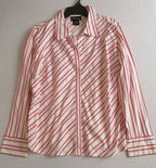 Blusa manga larga con de algodón