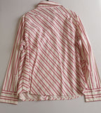 Blusa manga larga con de algodón