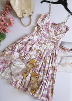 Vestido midi con paletones ⚓