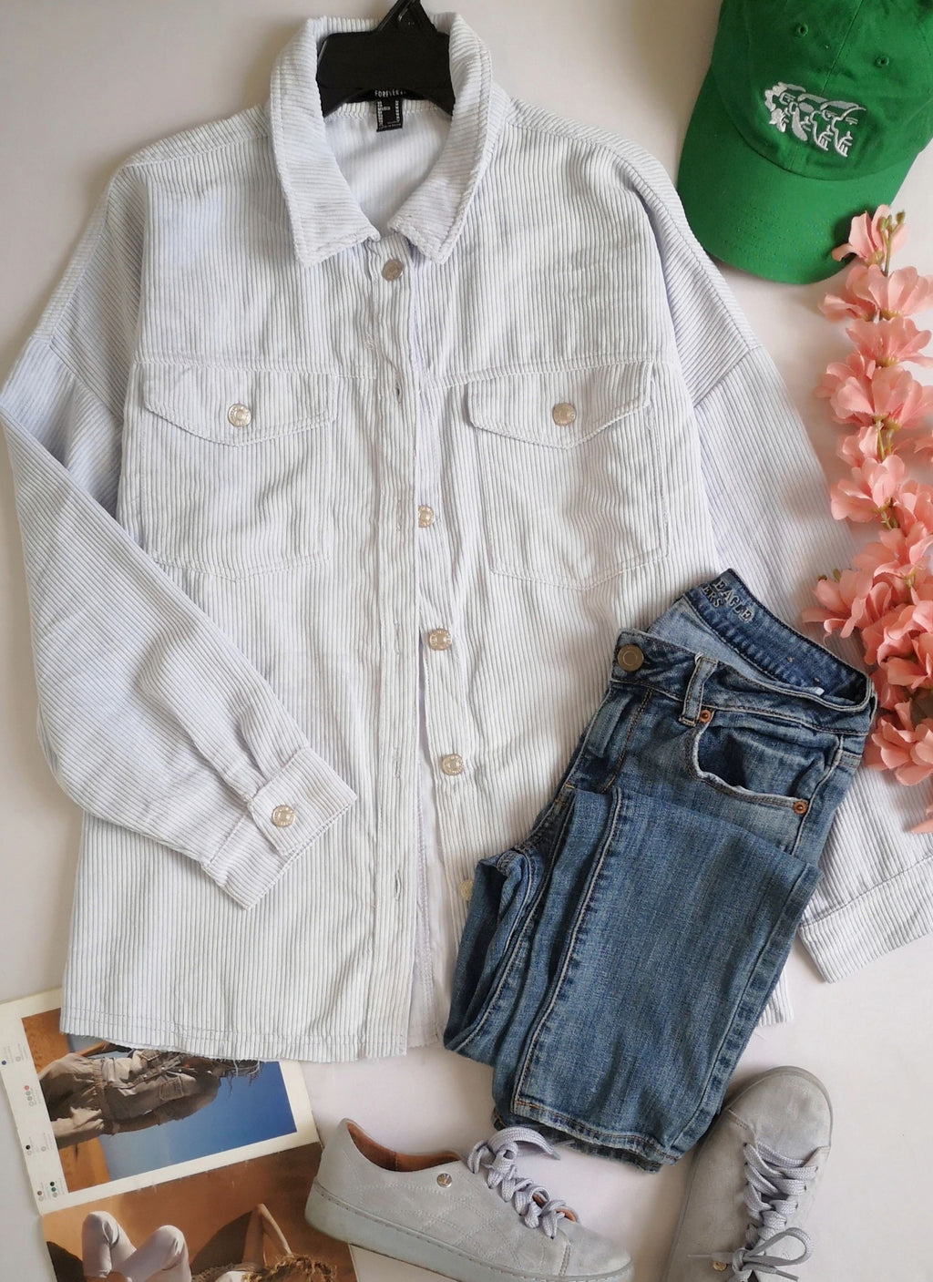Jacket estilo over size