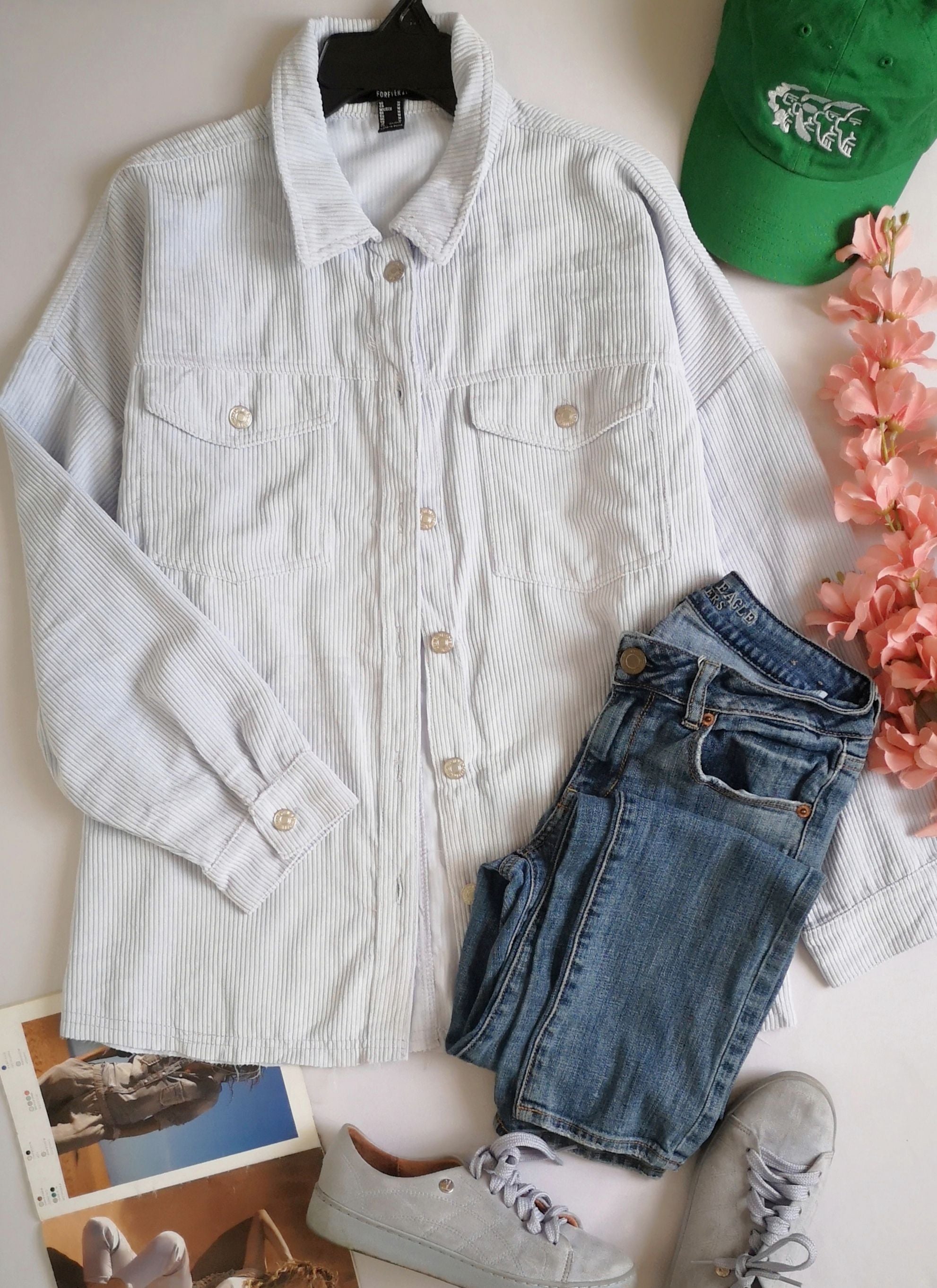 Jacket estilo over size
