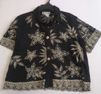 Blusa de lino bordada