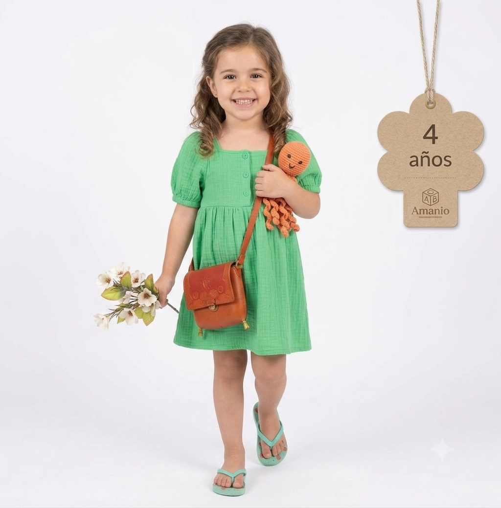 Vestido con bolsas