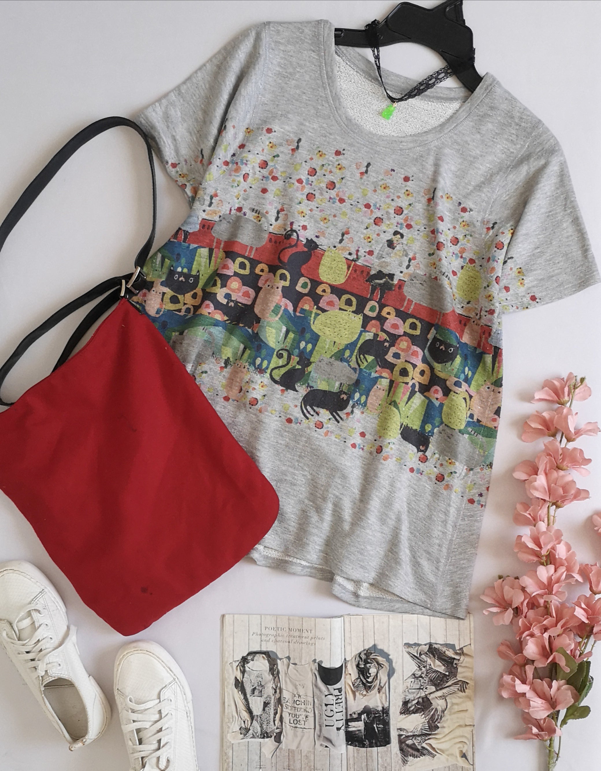 Blusa larga Incluye collar 💙