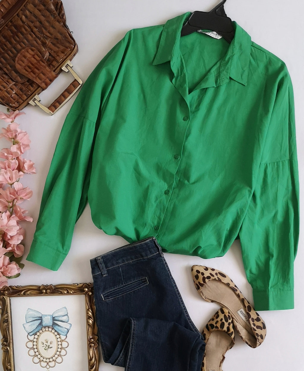 Blusa manga larga