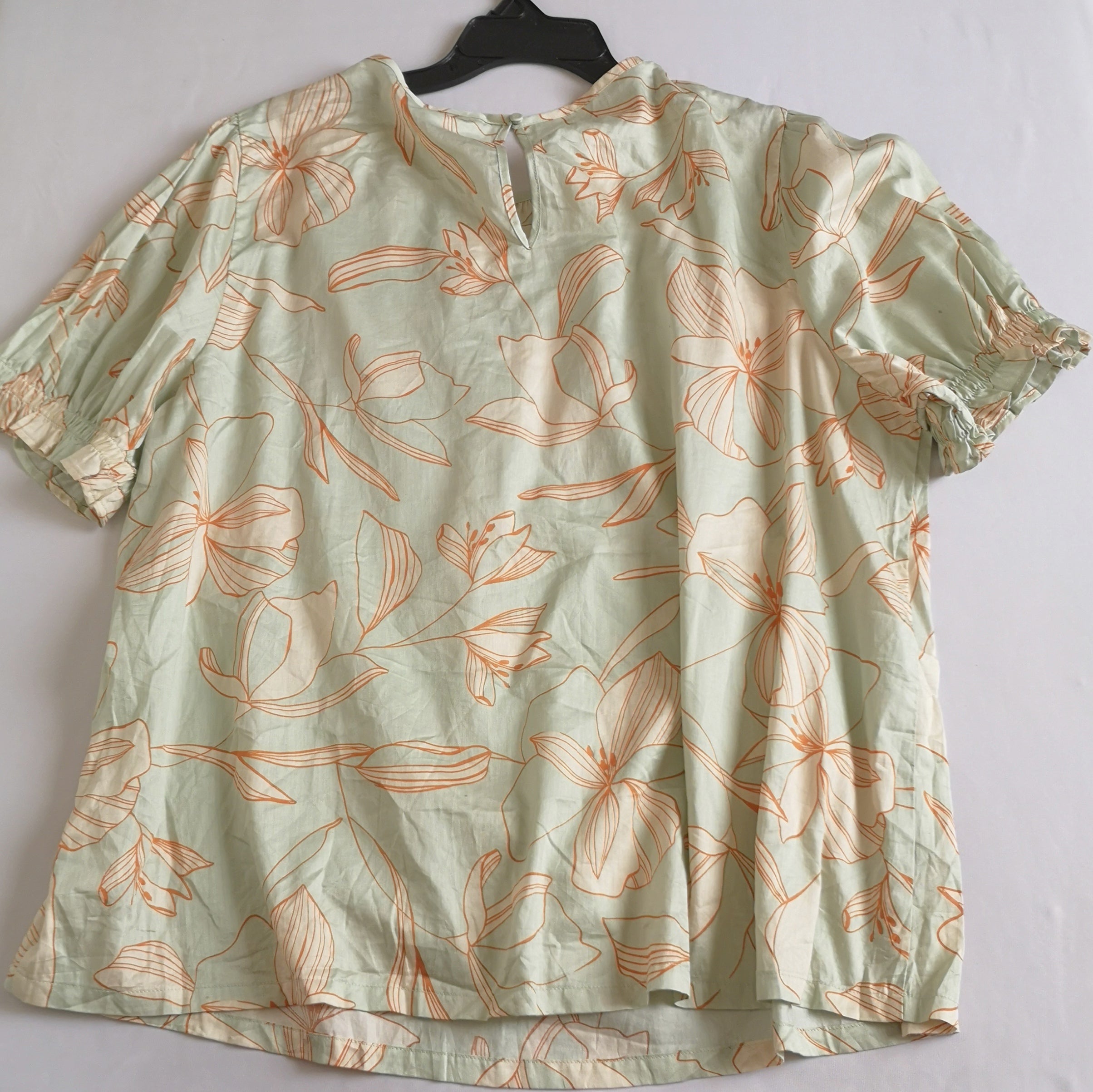 Blusa manga corta y pantalón tipo palazzo ⚓