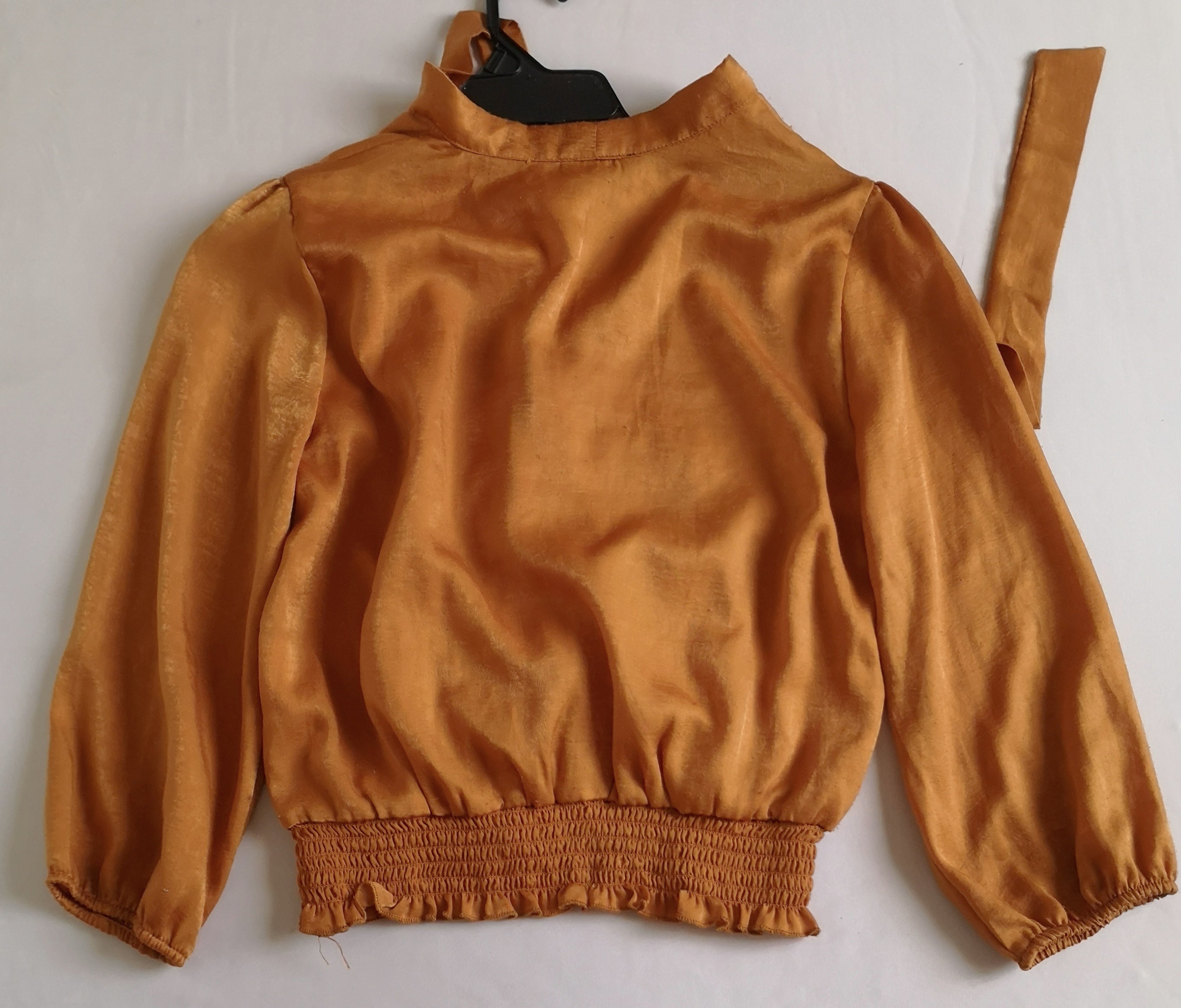 Blusa traslapada cerrada y pantalón Campana 💙