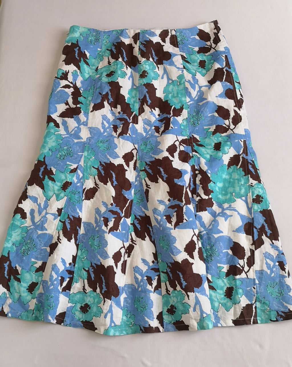 Blusa traslapada cerrada y con falda de lino ❤️