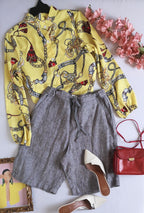 Blusa manga larga con Bermuda