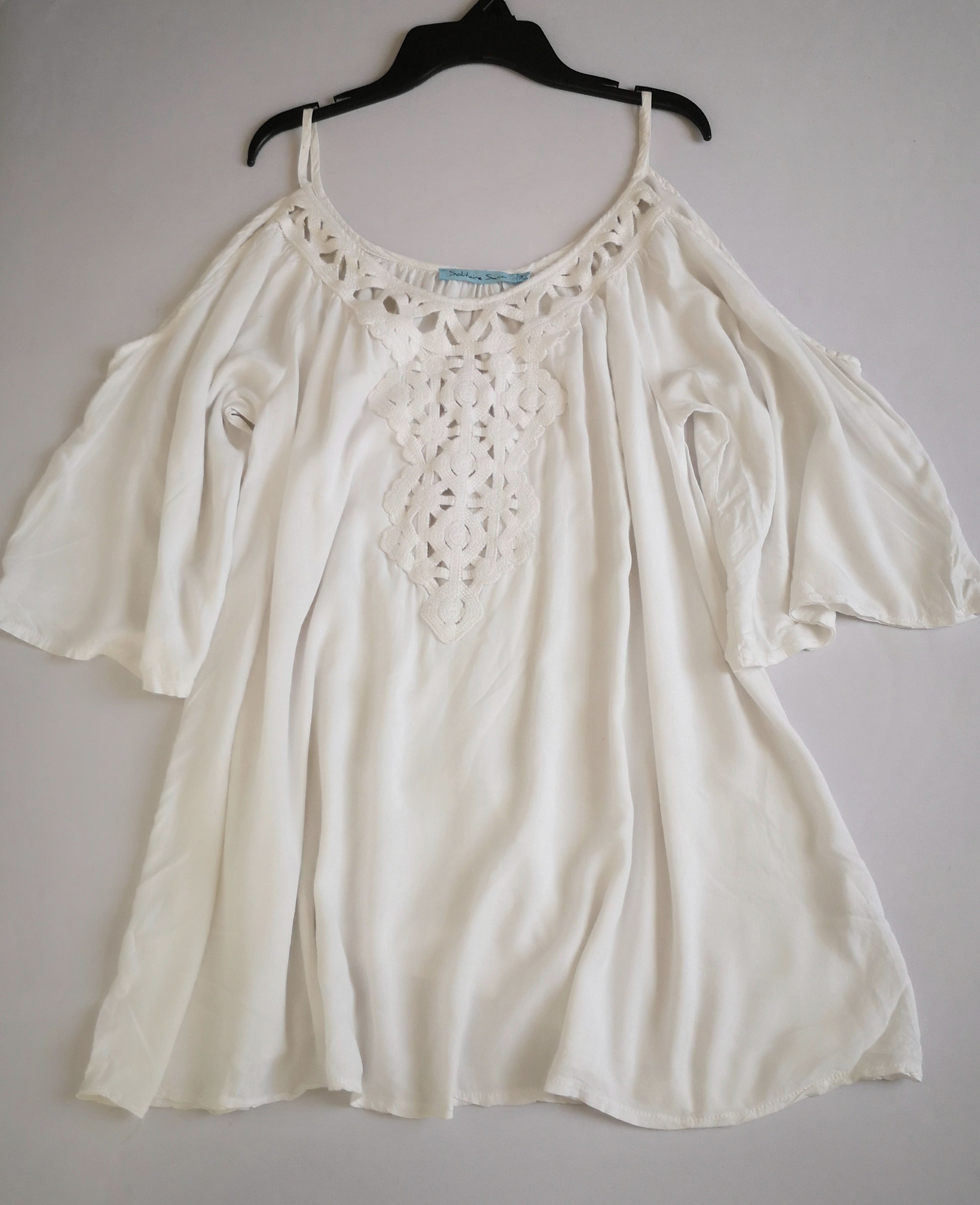 Blusa larga hombros descubiertos ⚓