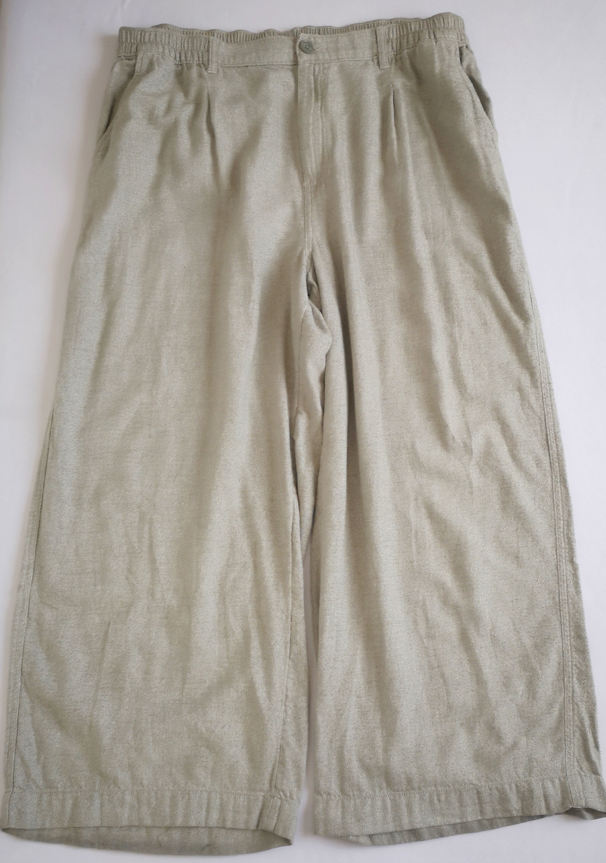 Palazzo con bolsas y blusa manga 3/4 💙