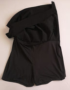 Blusa nueva bordada y falda con short adentro