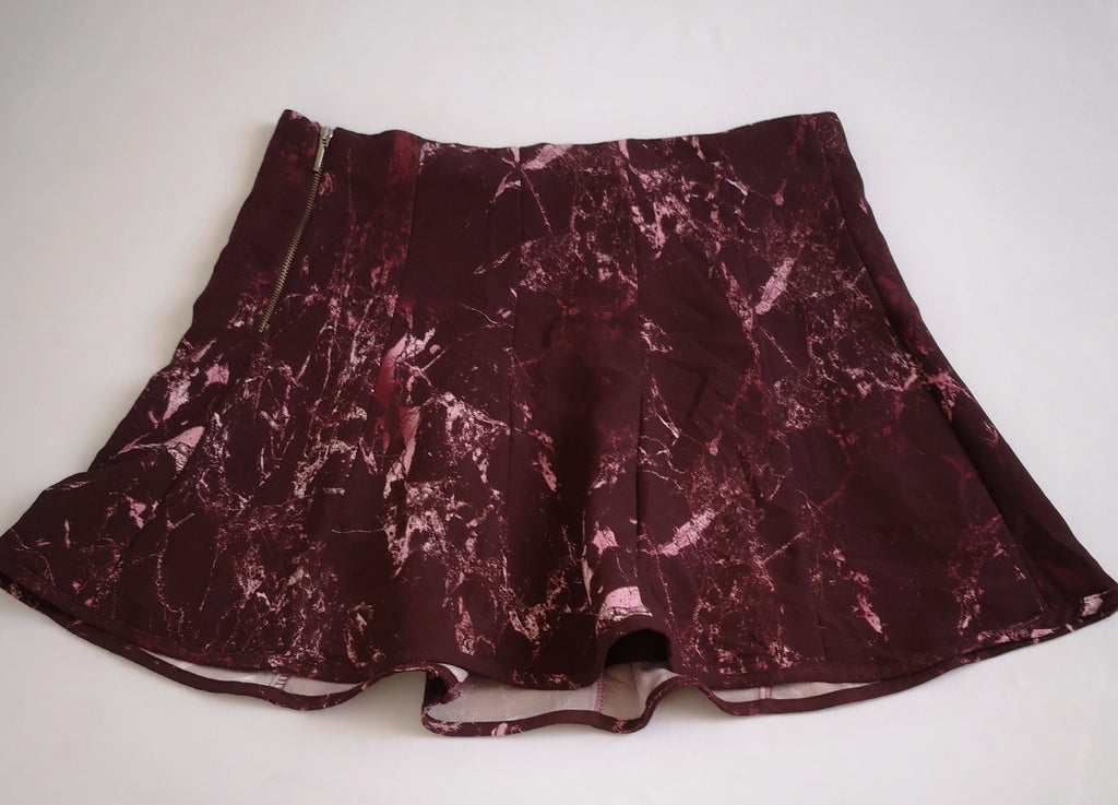 Blusa manga corta con falda