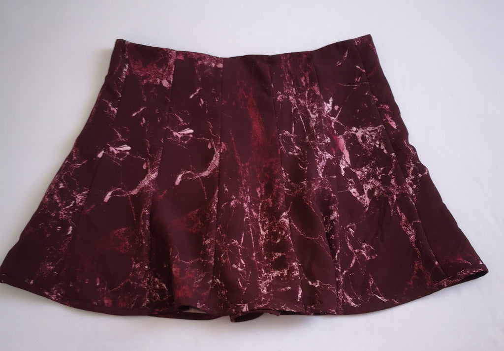 Blusa manga corta con falda