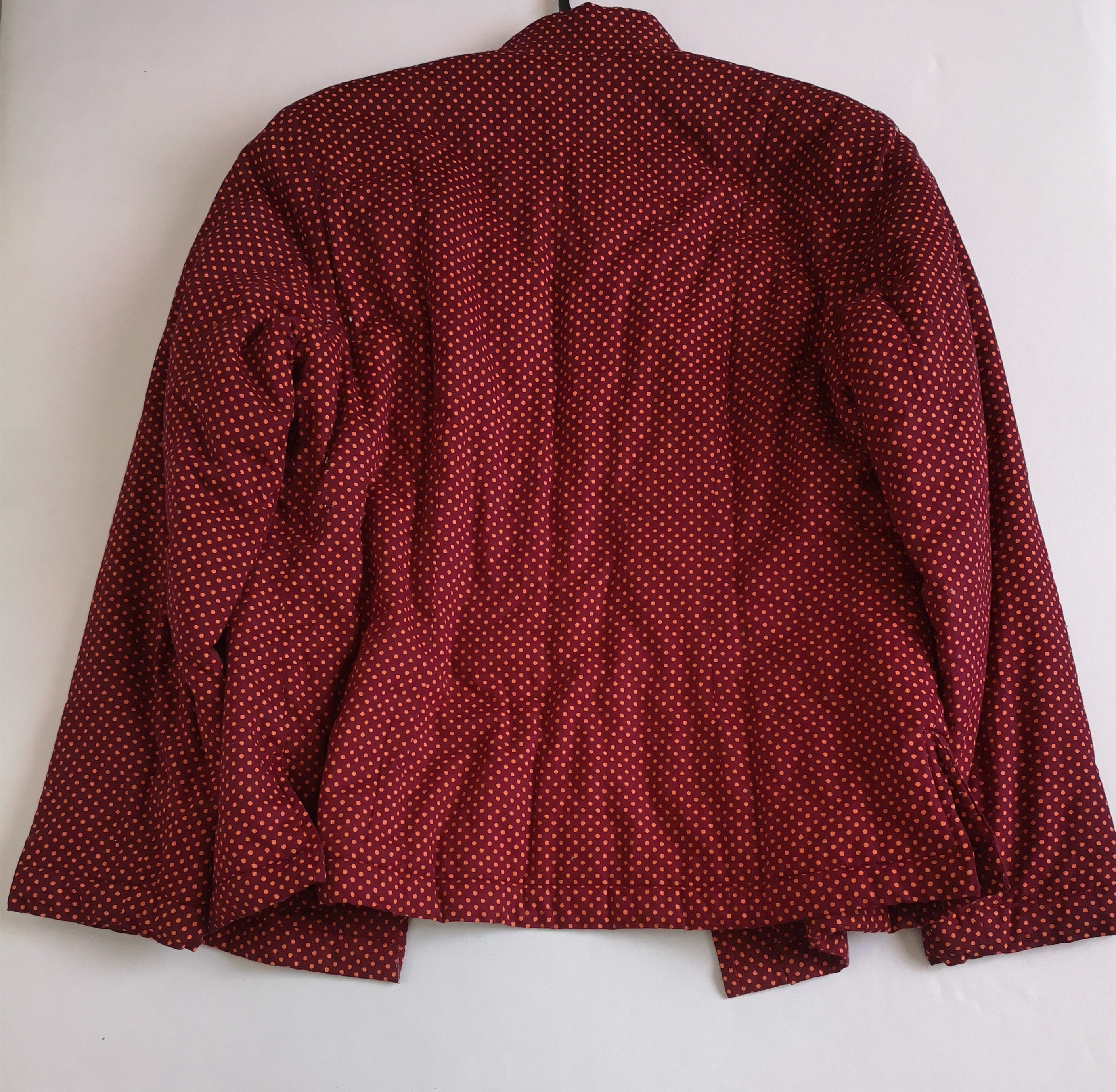 Chaqueta cuello chino acolchada
