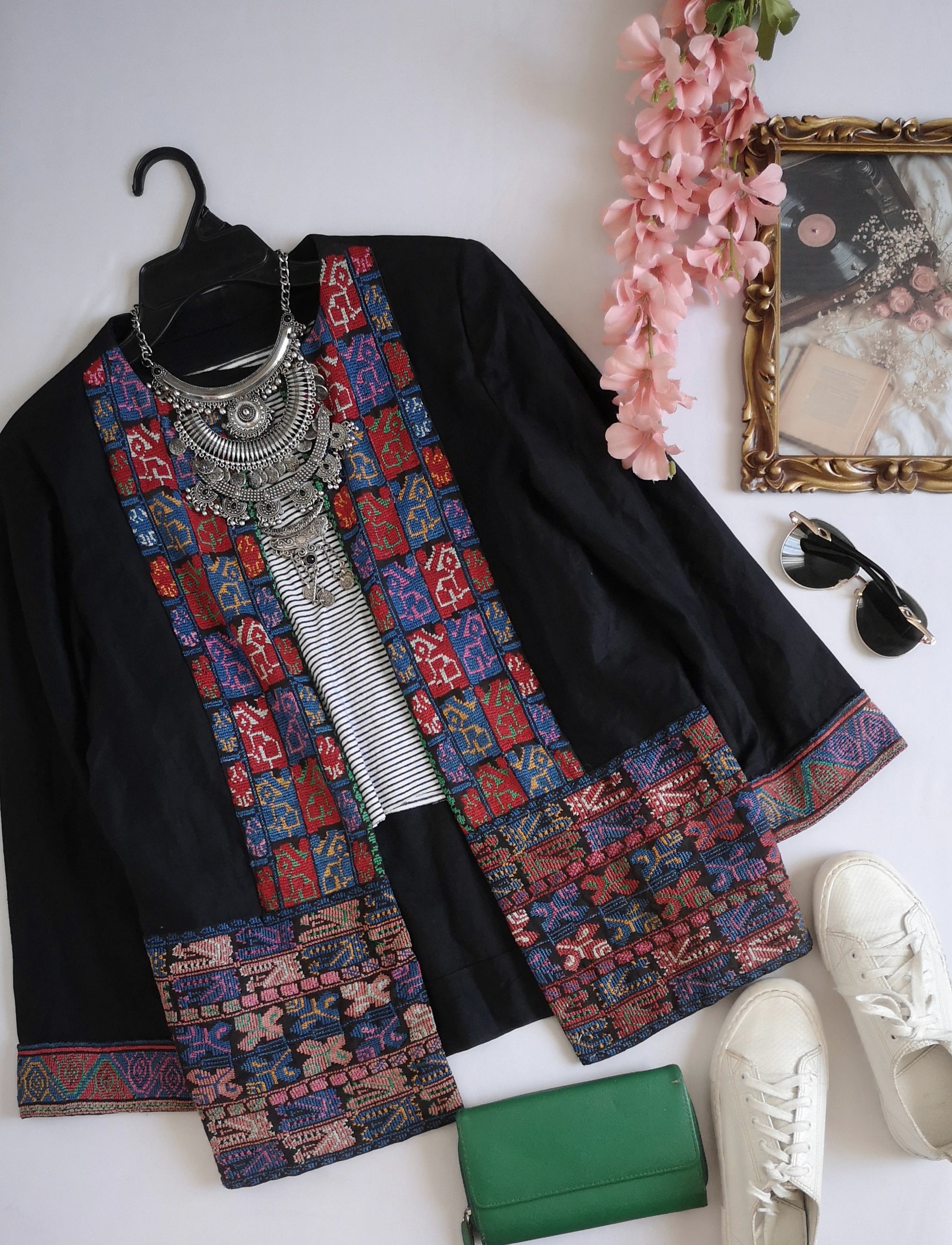 Chaqueta estilo cuadrado