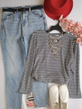 Blusa manga larga con jeans stresh