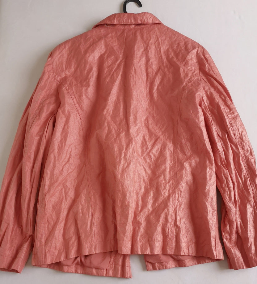Chaqueta corrugada