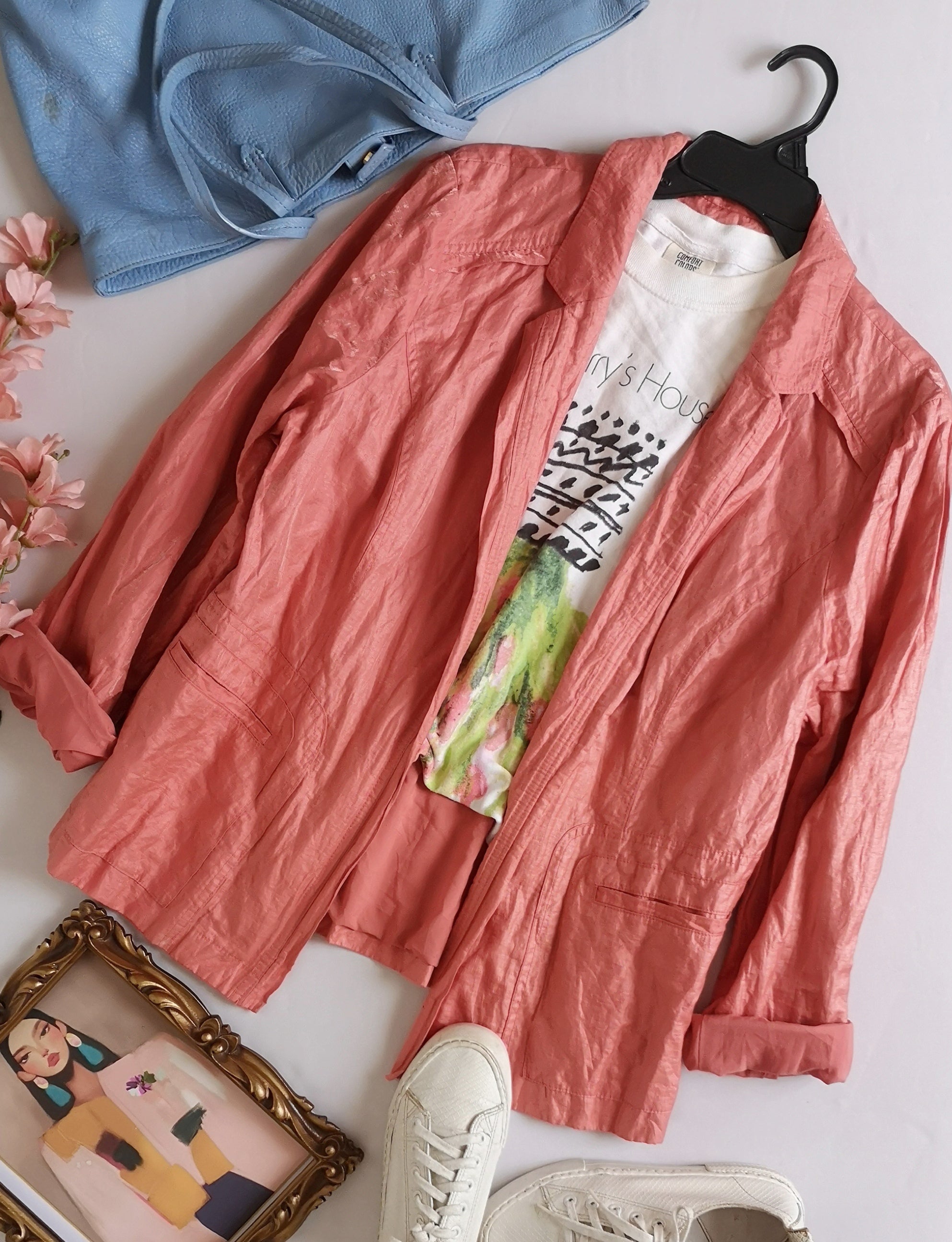 Blazer corrugado