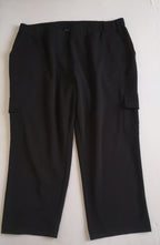 Blusa de chifon y pantalón tipo cargo
