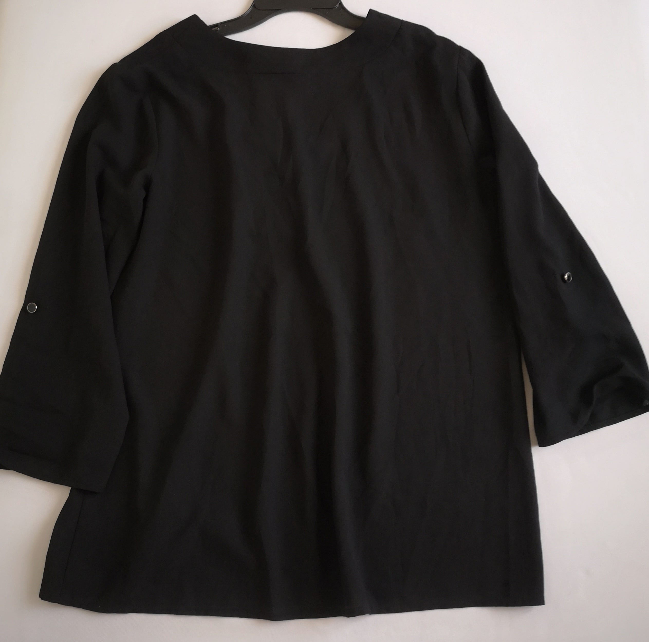 Blusa cuello en V con pantalón de corduroy ❤️
