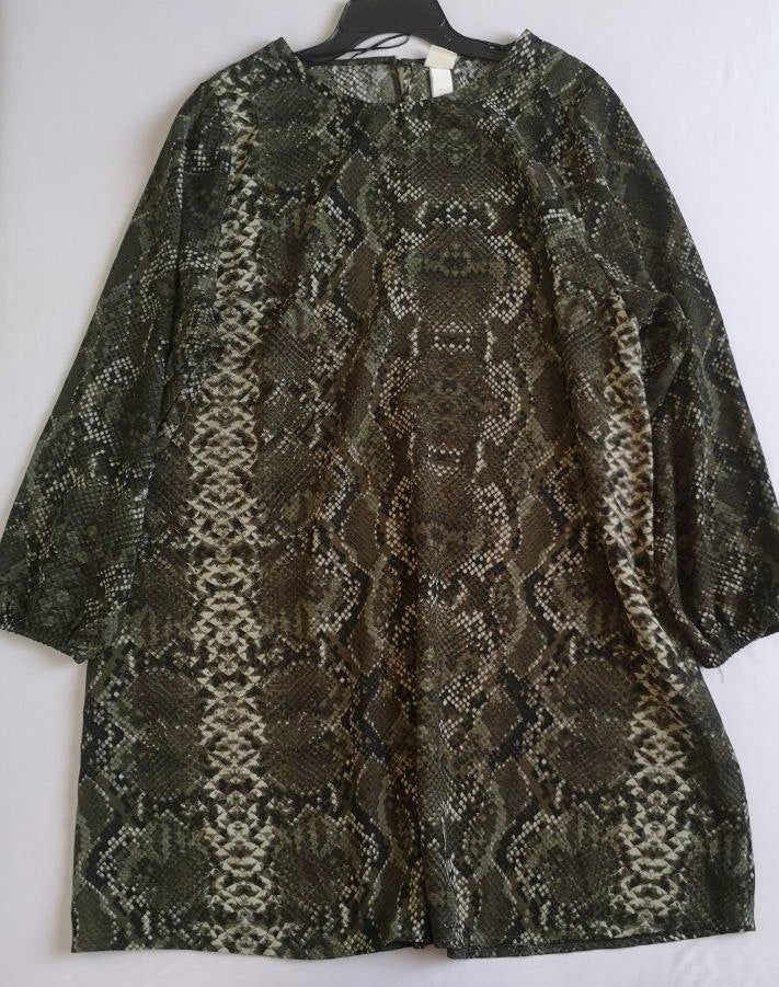 Vestido mangas bombachas incluye cincho