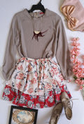 Falda en capas y blusa ⚓