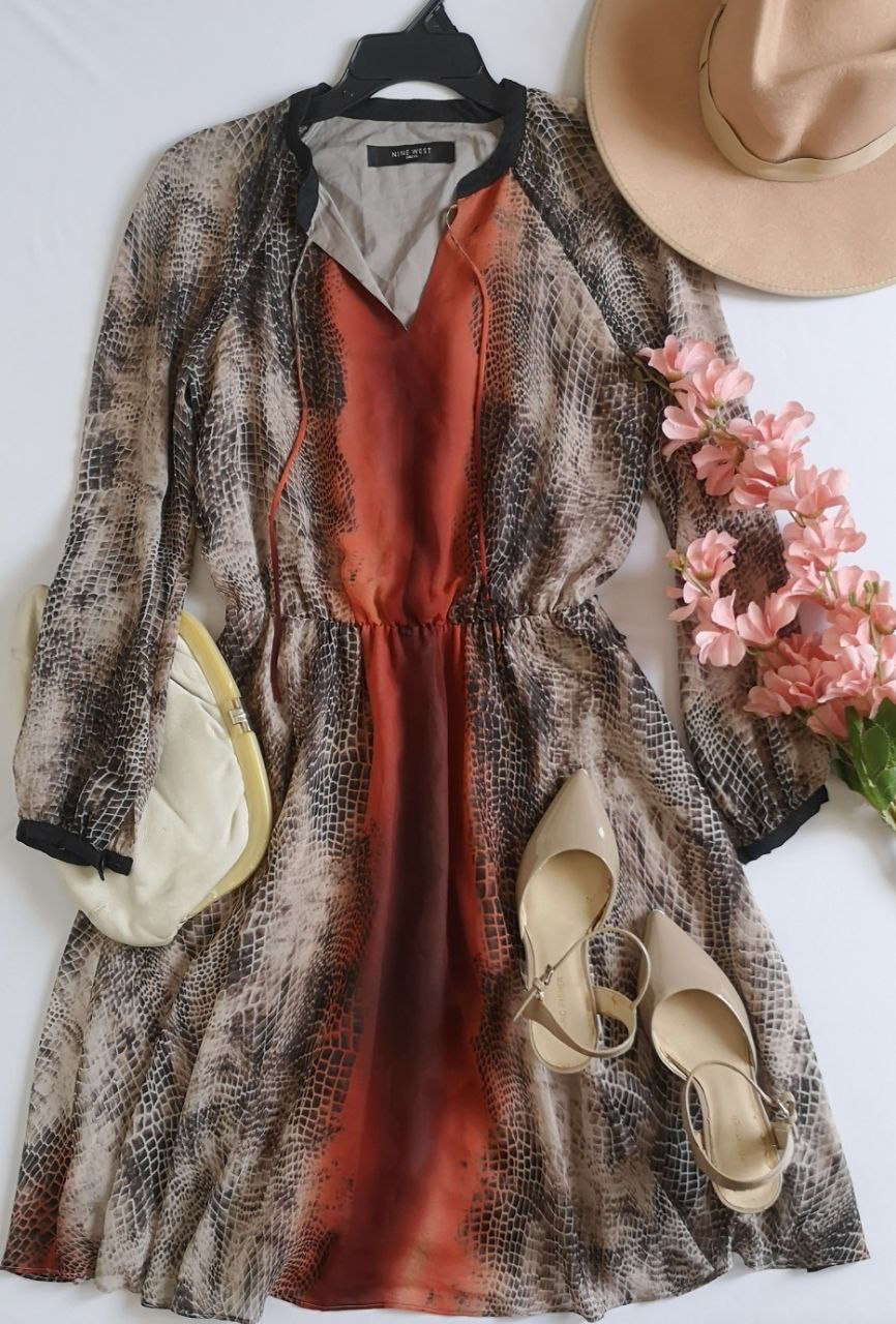 Vestido de chifón