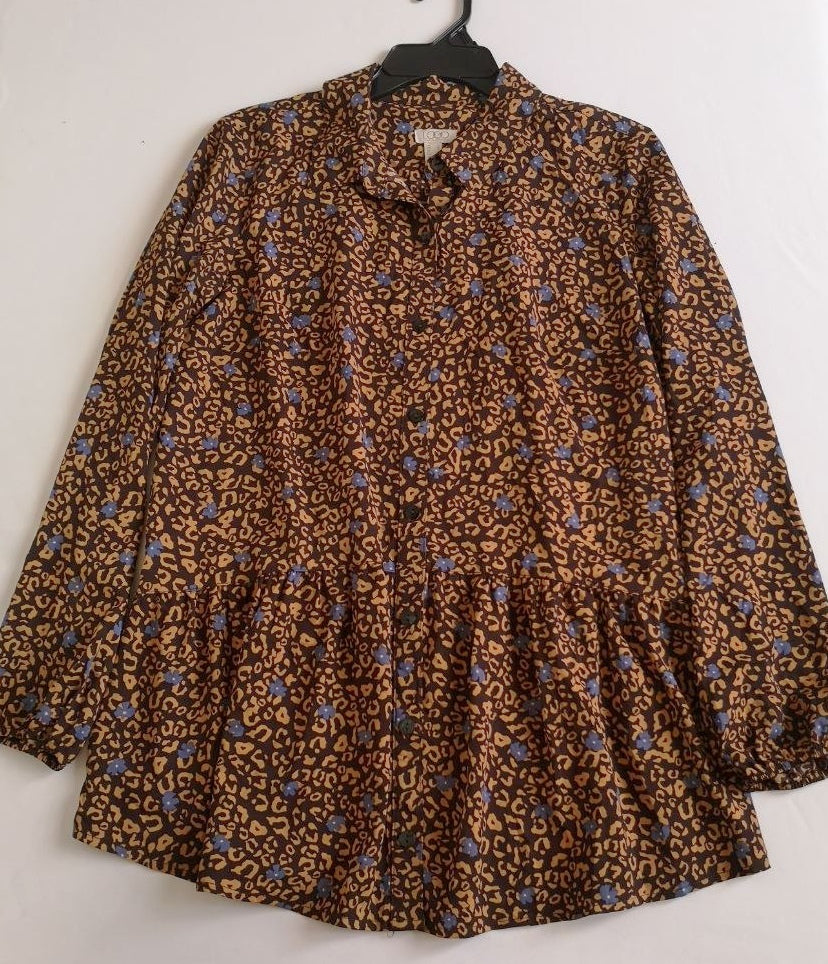 Blusa larga incluye cincho