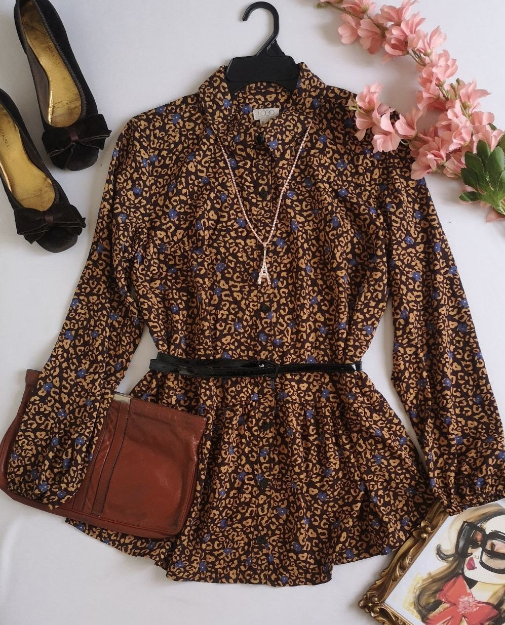Blusa larga incluye cincho