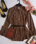 Blusa larga incluye cincho