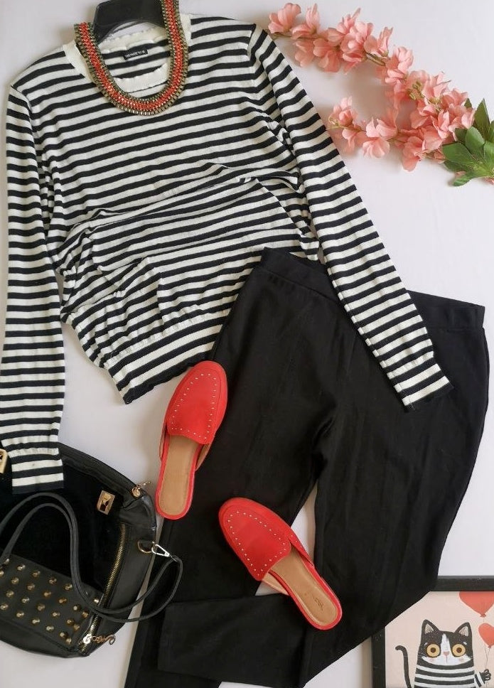 Blusa manga larga con pantalón tipo leggins 💙