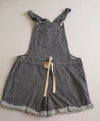 Overol tela suave con blusa tejida