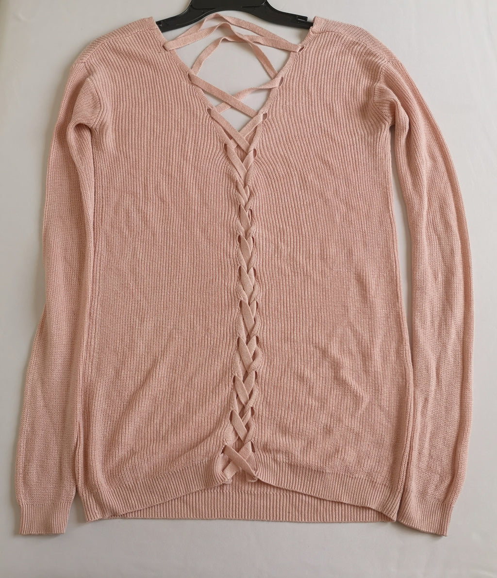 Overol tela suave con blusa tejida