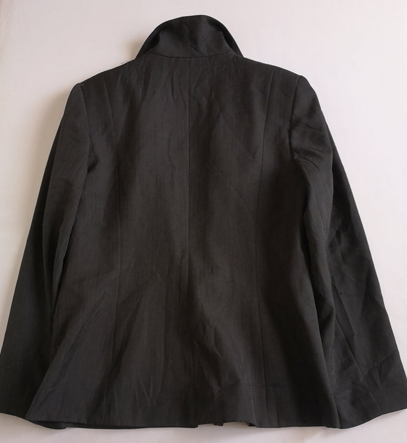 Blazer con cintas adelante