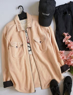 Sobre camisa con Zipper
